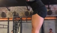 Amanda Douglas Strict Muscle Ups Brick CrossFit