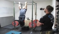 CrossFit - Max lb Weighted Pull-ups